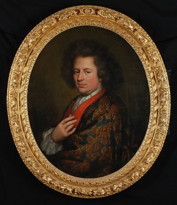 Portrait of Bastiaen Schepers Oil Painting by Pieter van der Werff