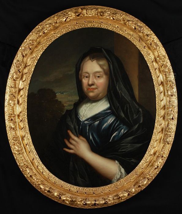 Portret van Maria Schepers (?) Oil Painting by Pieter van der Werff