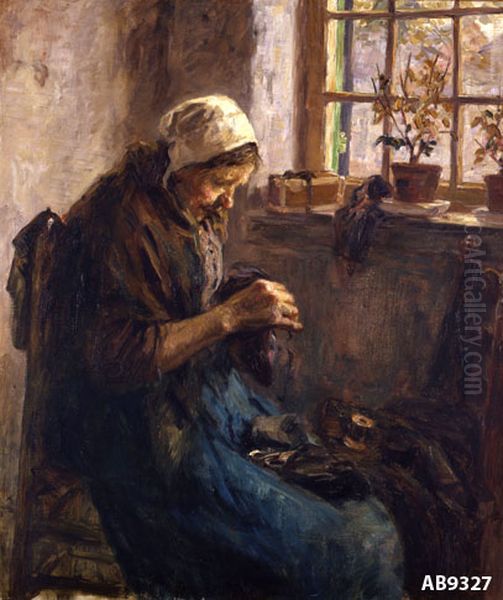 Verstellen Oil Painting by Jacques Zon