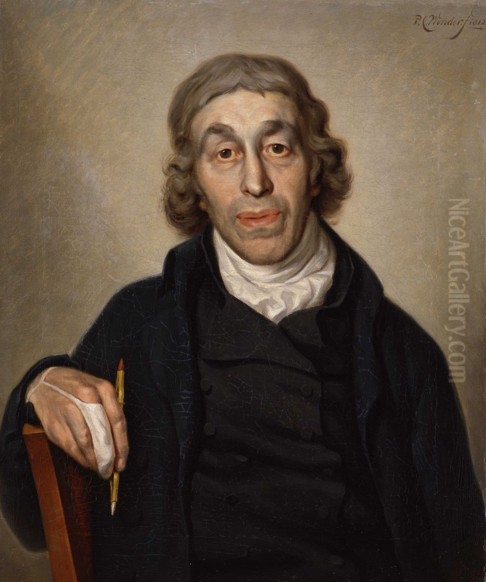 Portrait of Jacob van Strij Oil Painting by Pieter Christoffel Wonder