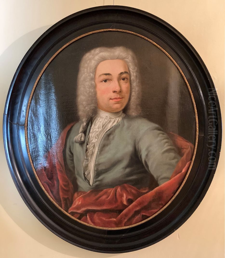 Portrait of Wilhelmus Beckeringh Oil Painting by Jan Abel Wassenbergh I