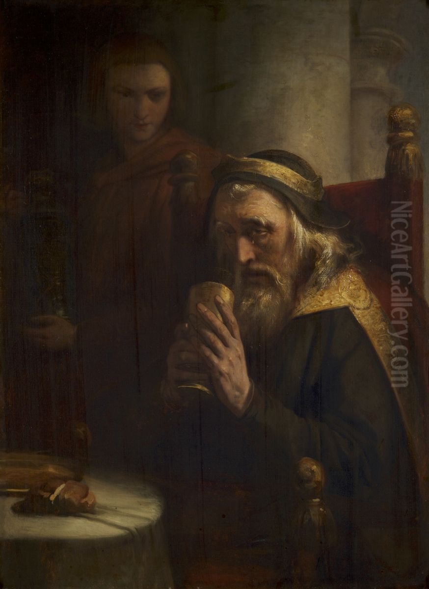 The King of Thule Oil Painting by Ary Scheffer