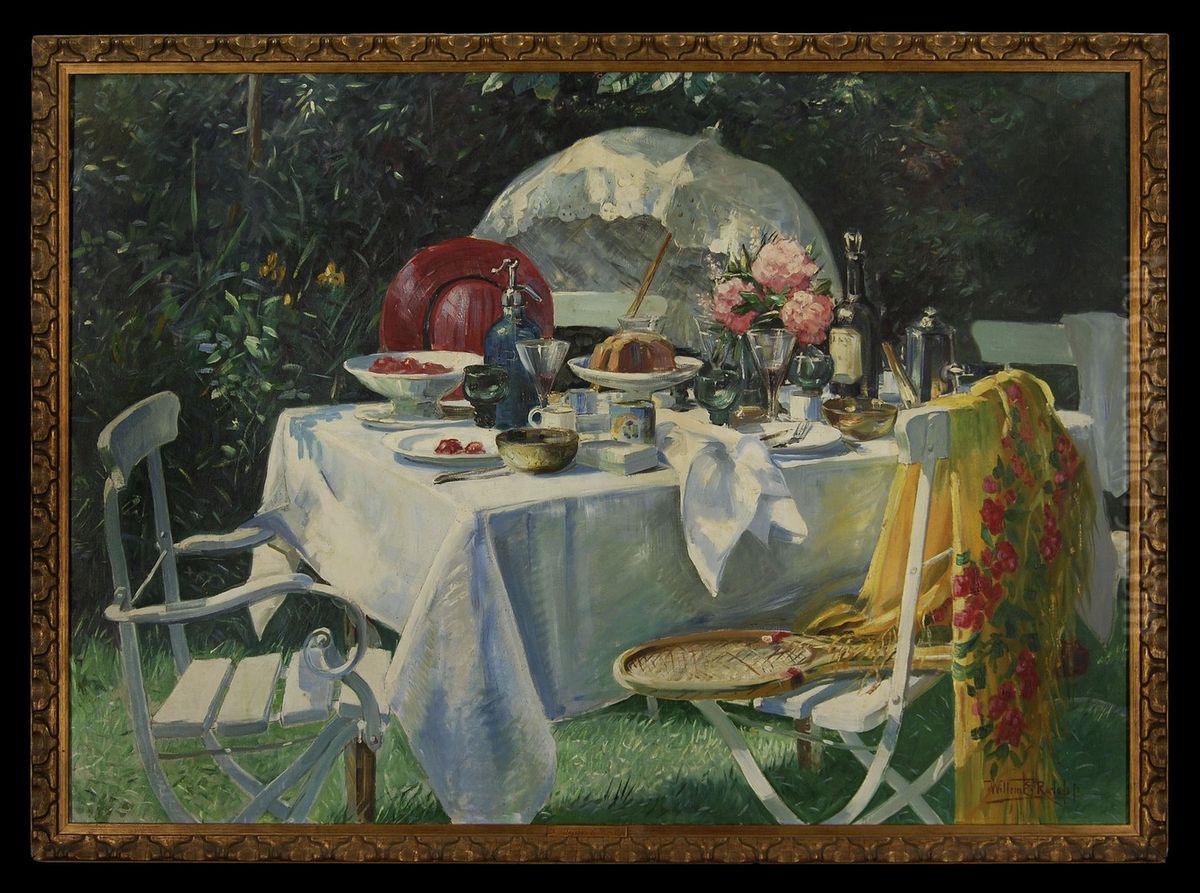 Dejeuner sur l'herbe Oil Painting by Willem Roelofs (II)