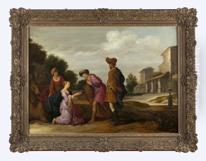 62-63) Oil Painting by Lambert Jacobsz