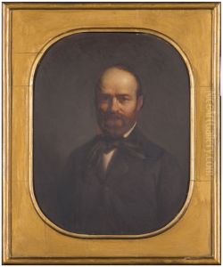 Self-portrait of Johan Joeke Gabriel van Wicheren