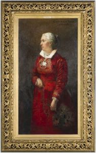 Portret van Catherina Seaton Forman Swift, echtgenote van schilder