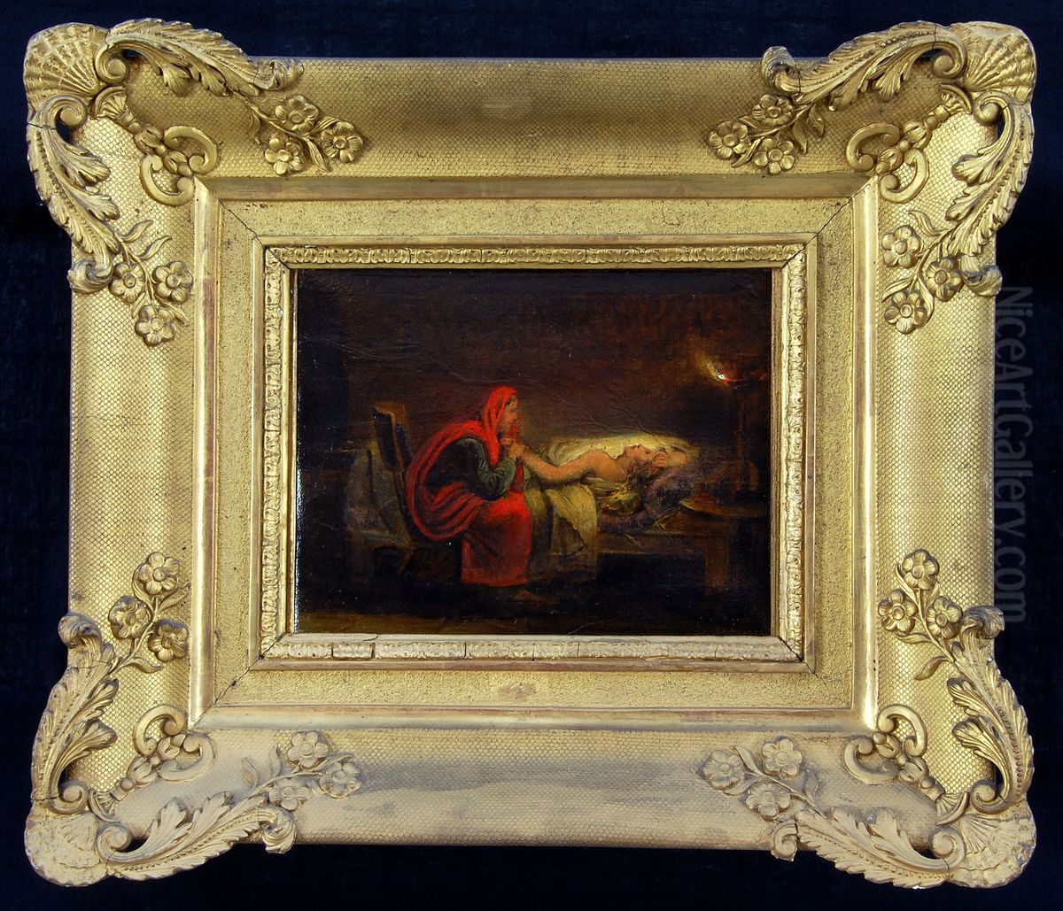 De jonge dichter Oil Painting by Ary Scheffer