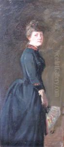 Portret van mevrouw Gunneweg (staand)