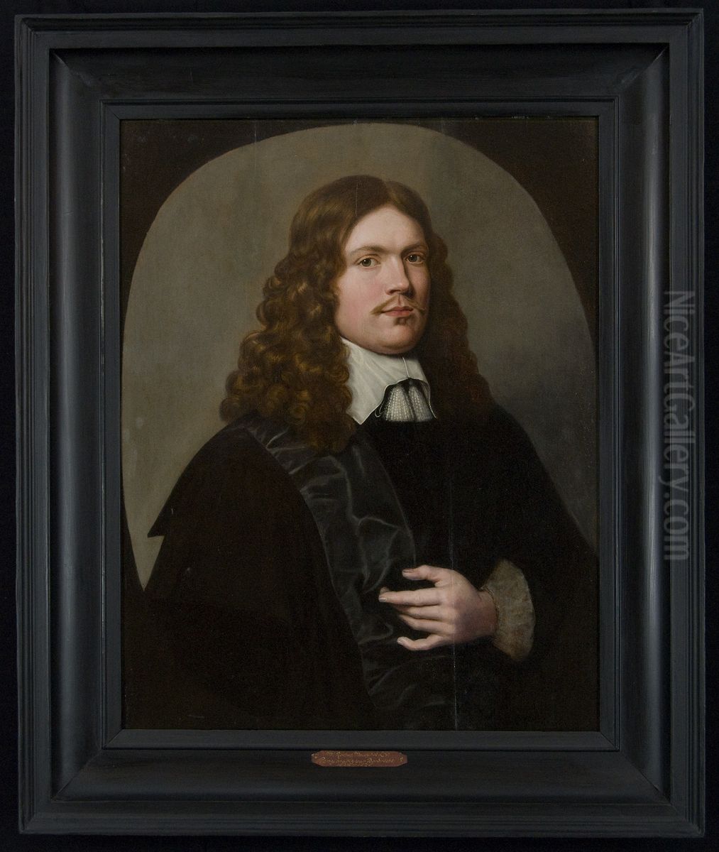 Portret van Mr. Rochus Molenschot Oil Painting by Pieter Nason