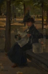 Hatter in a park Hatter in a park