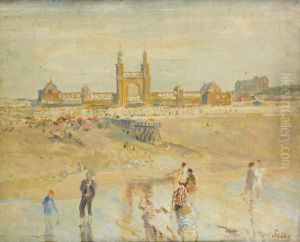 La plage de Dieppe face au Casino