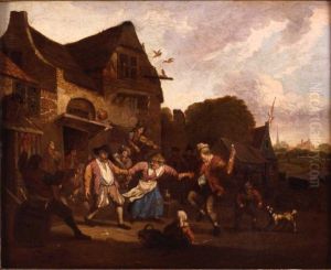 Boerenfeest voor een herberg