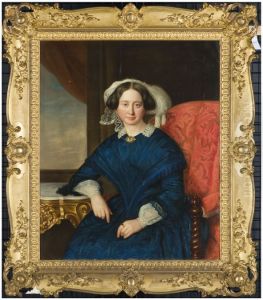 Portret van Aletta Catharina Alberda van Ekenstein Portret van Aletta Catharina Alberda van Ekenstein