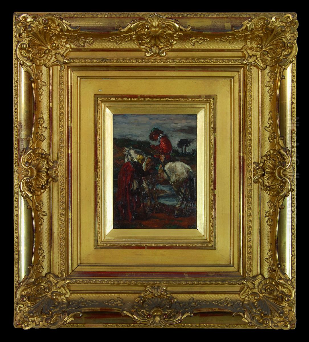 De gids Oil Painting by Johannes Hendricus Jurres