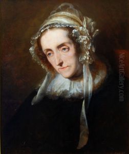 Postuum portret van de moeder van de kunstenaar