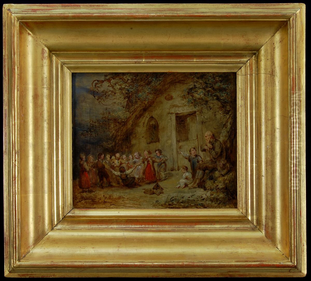 De rondedans der kinderen Oil Painting by Ary Scheffer