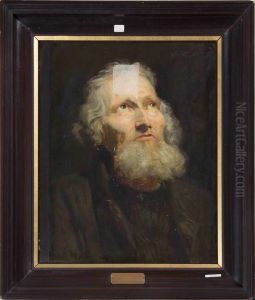 Portret (modelstudie) van een oude man