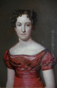 Portret van Henriette Casimira Johanna Wilhelmina Barones von Asbeck zu Bergen und Munsterhausen