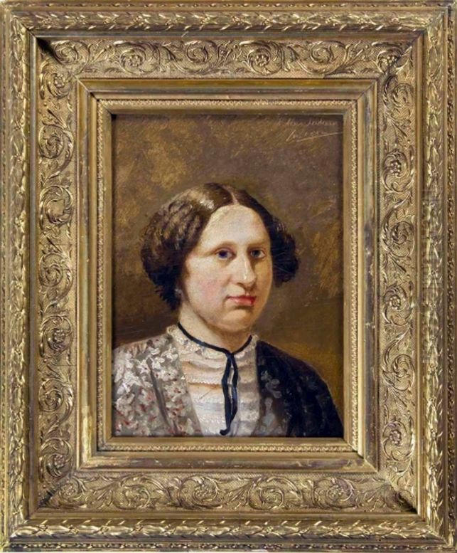 Portrait of a Woman Oil Painting by Lawrence Alma-Tadema