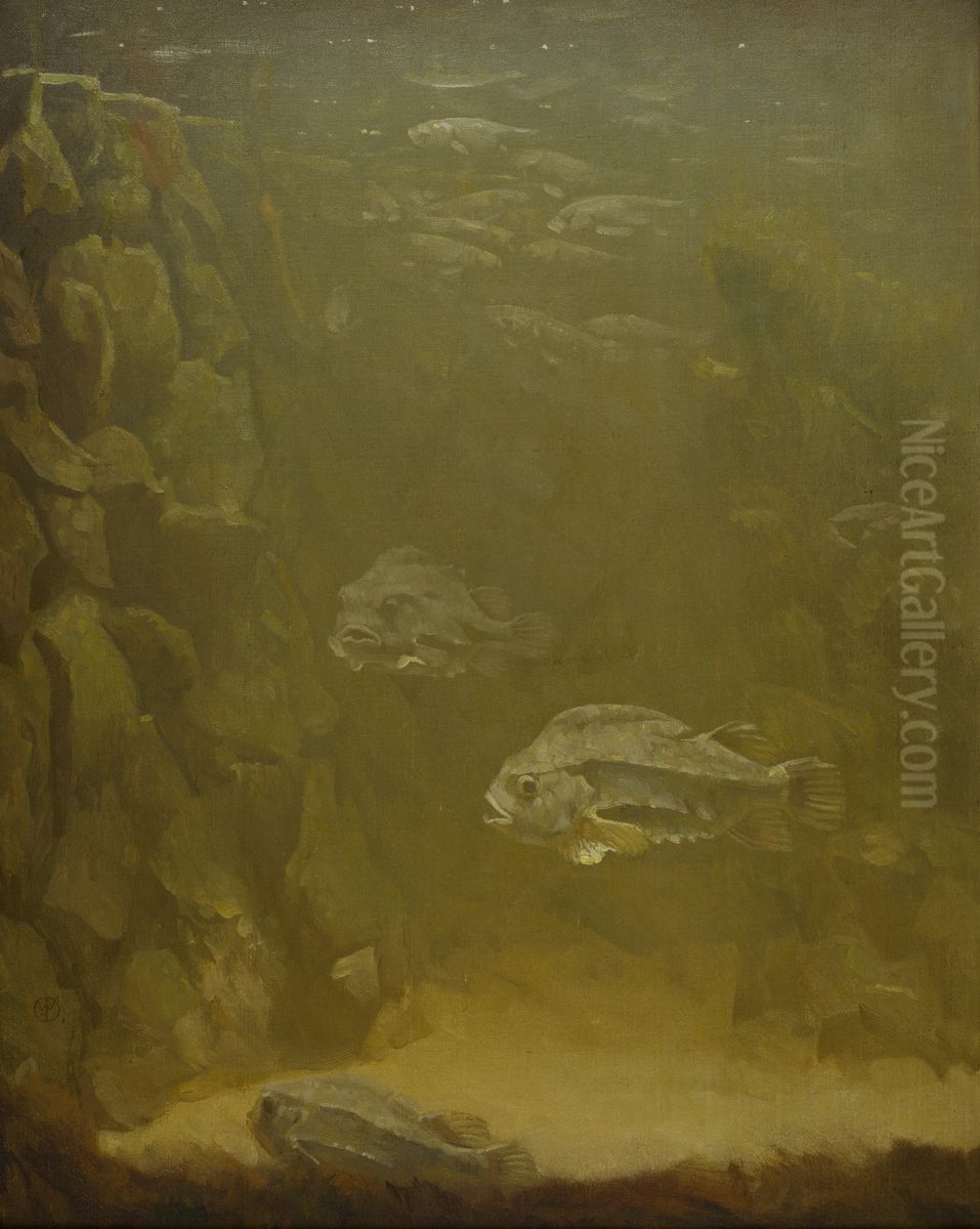 Snotolven Oil Painting by Gerrit Willem Dijsselhof