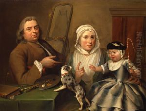 Portrait of Albertus de Jonck (1714-1766), Maria Verpoorten (?-?) and Willem de Jonck (?-?) Portrait of Albertus de Jonck (1714-1766), Maria Verpoorten (?-?) and Willem de Jonck (?-?)