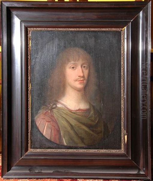 Portret van een onbekende jongeman Oil Painting by Gerard van Honthorst