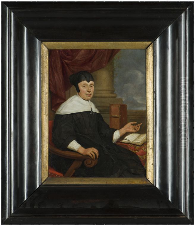 Portrait of a woman Oil Painting by Jacob Toorenvliet