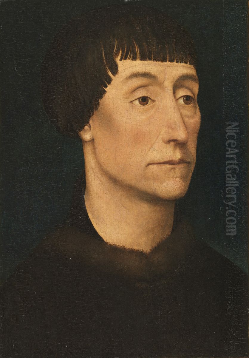 Portrat des Pierre de Beffremont Oil Painting by Rogier van der Weyden