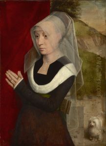 Portrait of a woman at prayer Portrait of a woman at prayer