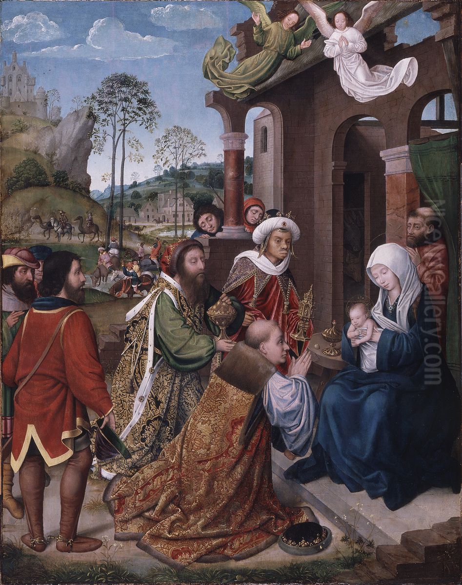 Adoration of the Magi Oil Painting by Hugo Van Der Goes