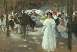 Boulevard. Vichy. France.