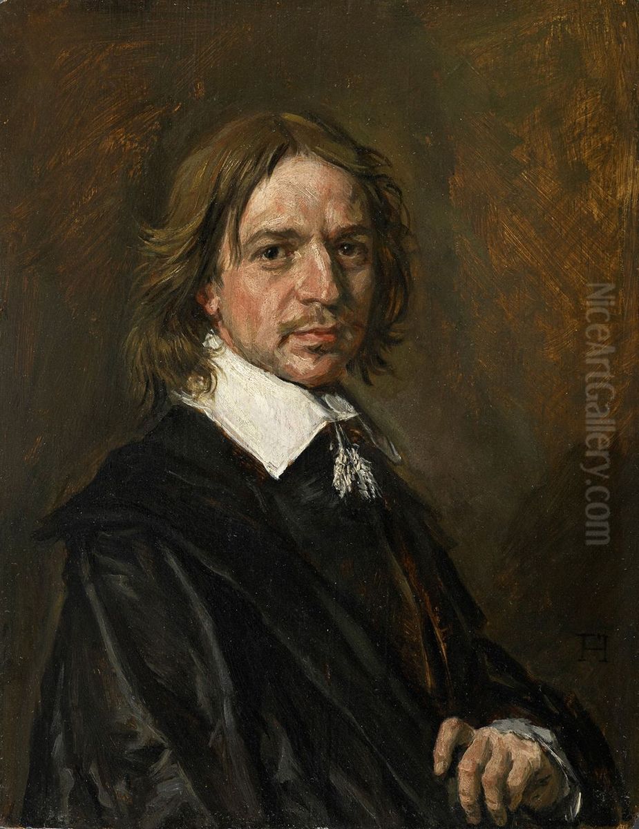 Portrait of a man Oil Painting by Frans Hals