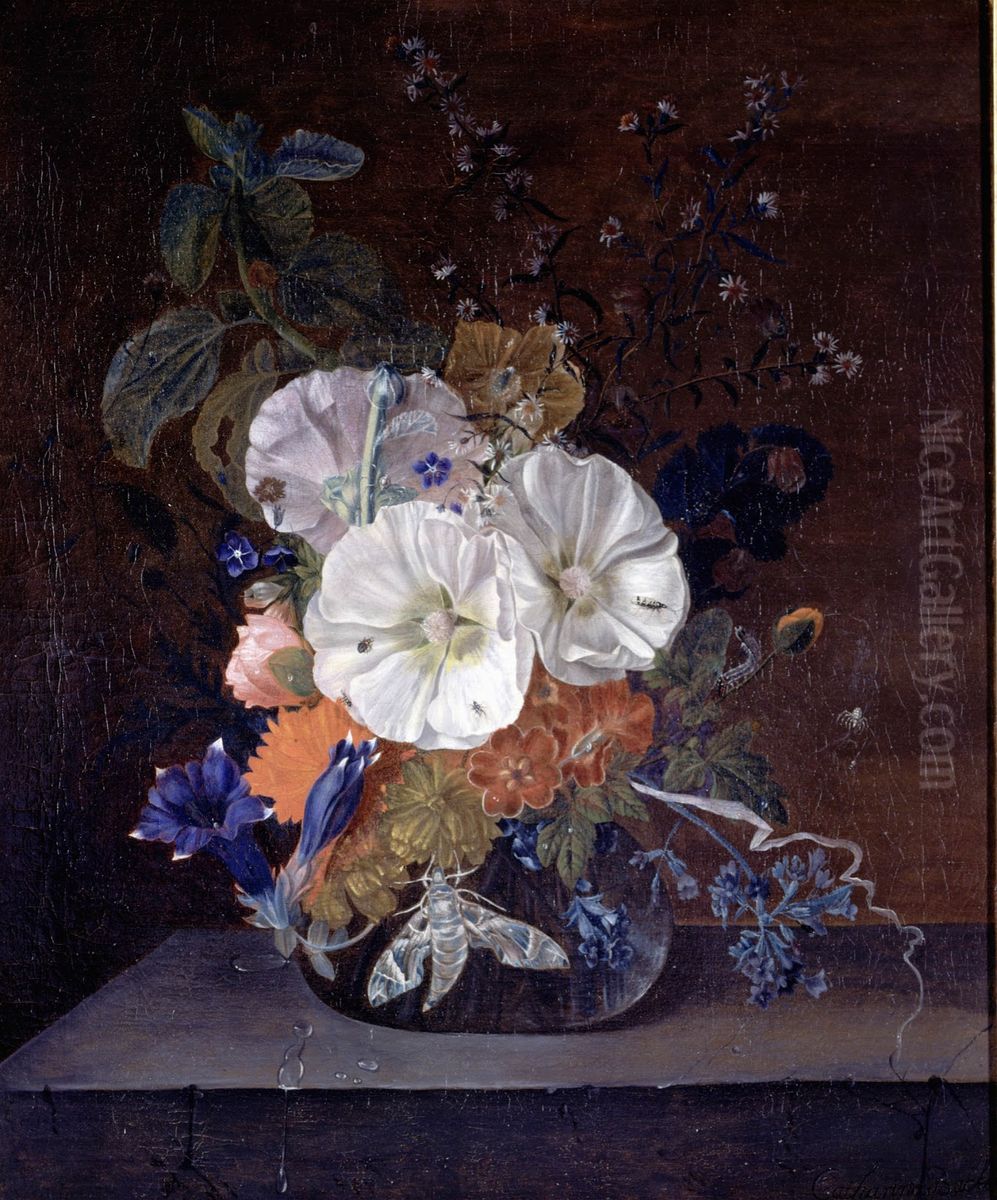 Flower still life Oil Painting by Catharina Backer