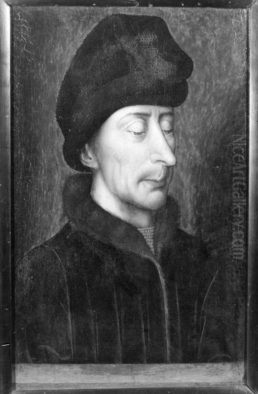 John, Duke of Burgundy Oil Painting by Rogier van der Weyden