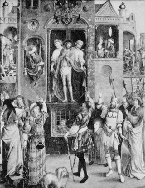 Ecce Homo Oil Painting by Master of the Beighem Altarpiece