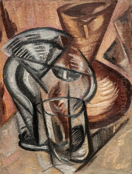 Still life Oil Painting by Olga Rozanova