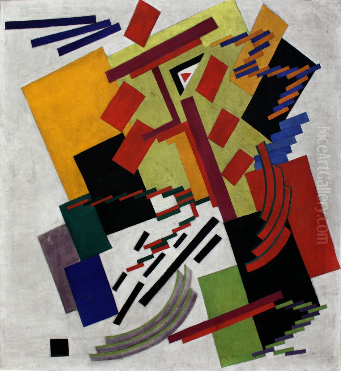 Suprematism Oil Painting by Olga Rozanova