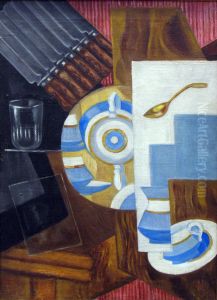 Sideboard with Dishes