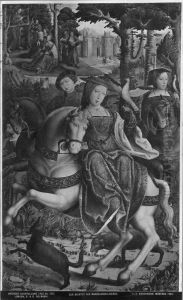 St. Mary Magdalene hunting before her conversion