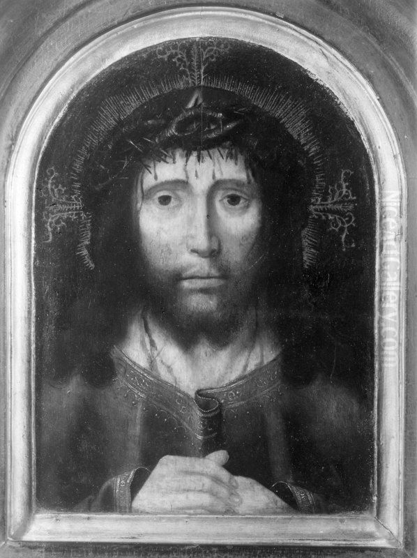 Head of Christ Oil Painting by unknown
