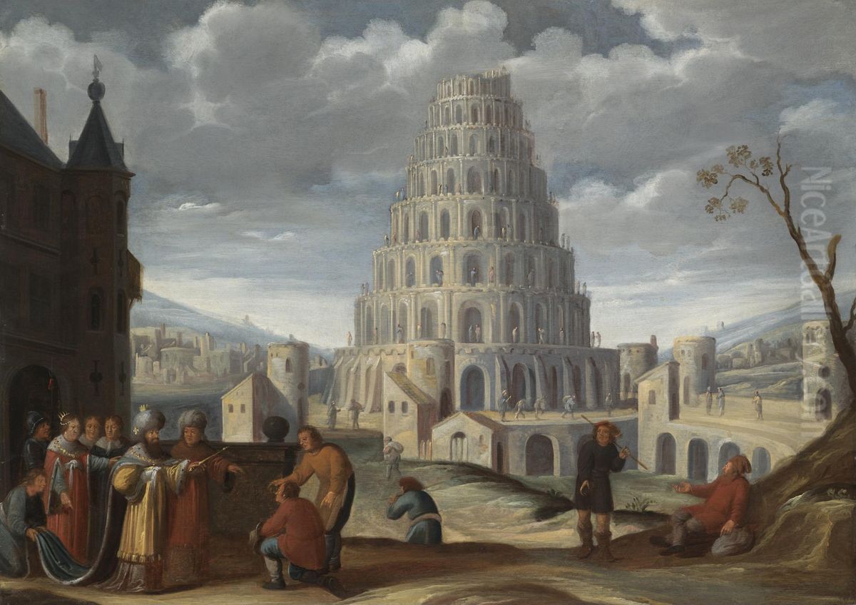 The Tower of Babel Oil Painting by unknown