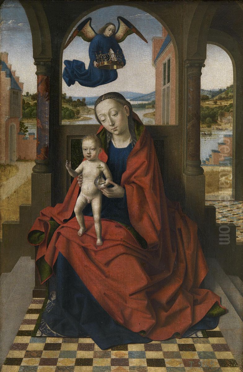 La Virgen con el Nino Oil Painting by Petrus Christus