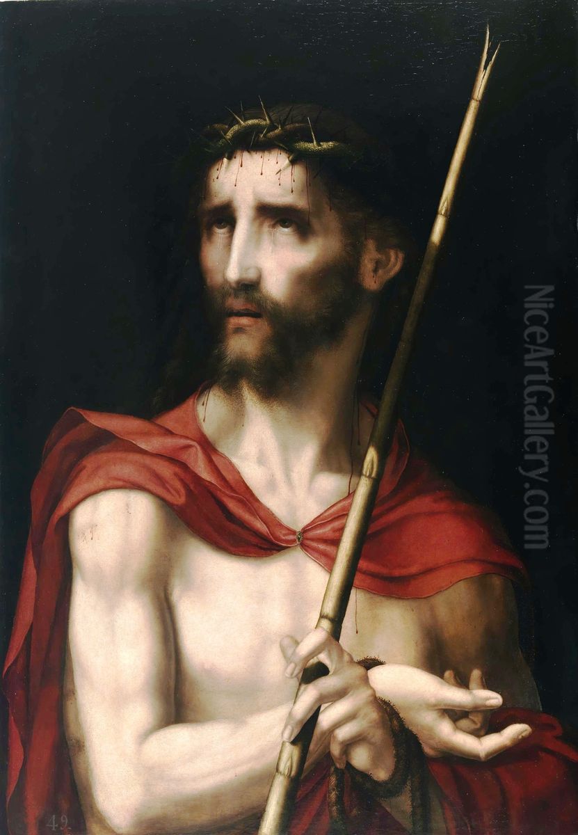Ecce Homo Oil Painting by Luis de Morales