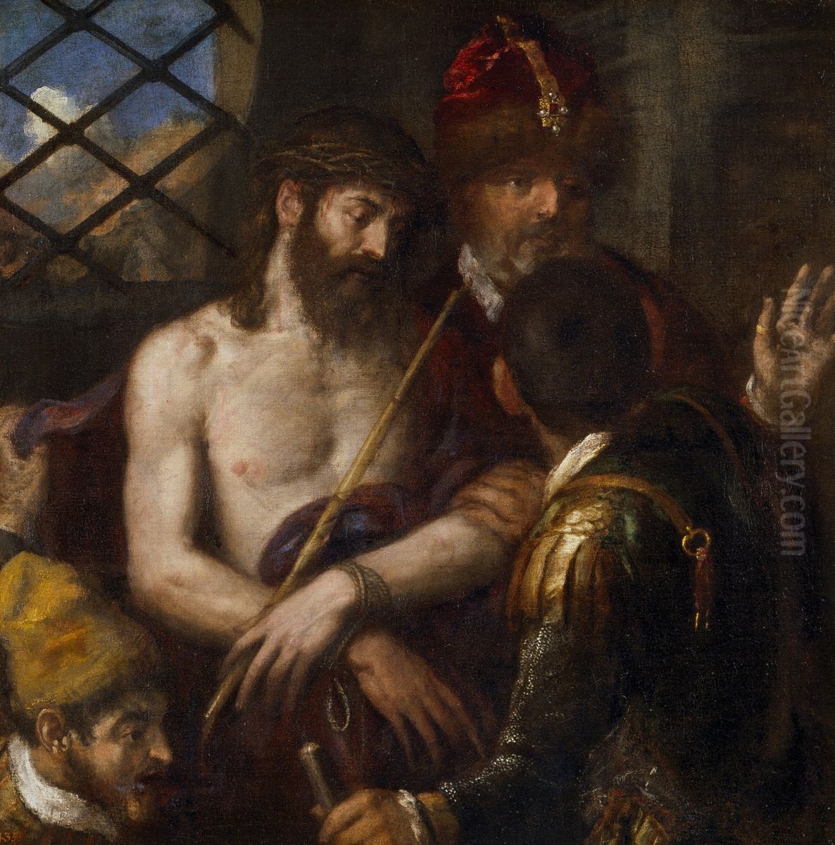 Ecce Homo Oil Painting by Titian