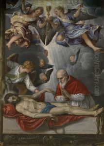 The dead Christ venerated by Pius V