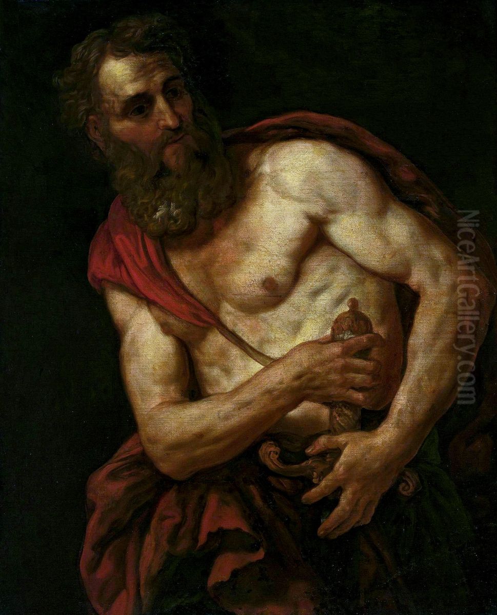Saint Paul. Oil Painting by Johann Carl Loth