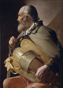 Blind Hurdy-Gurdy Player.