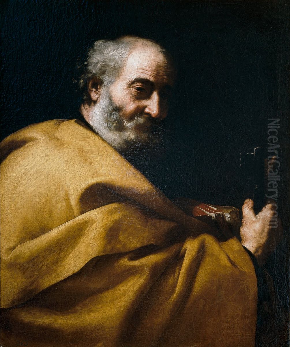 San Pedro Oil Painting by Jusepe de Ribera