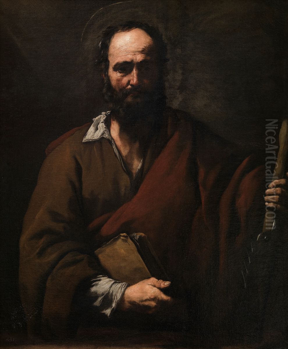 San Simon Oil Painting by Jusepe de Ribera