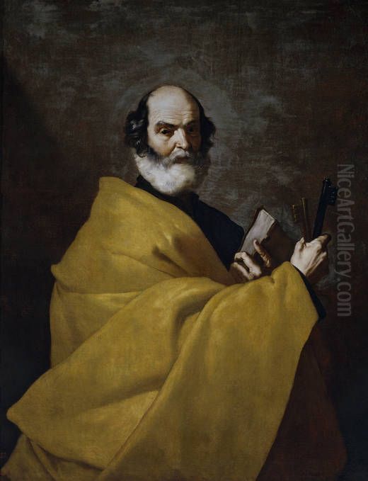 San Pedro Oil Painting by Jusepe de Ribera